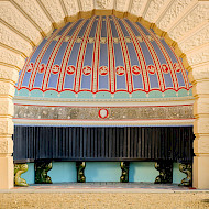 Osborne House Lower Terrace Shell Alcove. Researched by Crick-Smith since 1996. Restored 2017. Employer (restoration only): University of Lincoln.  Client: English Heritage. Image Copyright Jim Holden Photographer