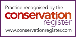 Practice recognised by the Conservation Register